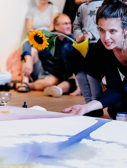 Výtvarný workshop s Mariannou Stránskou