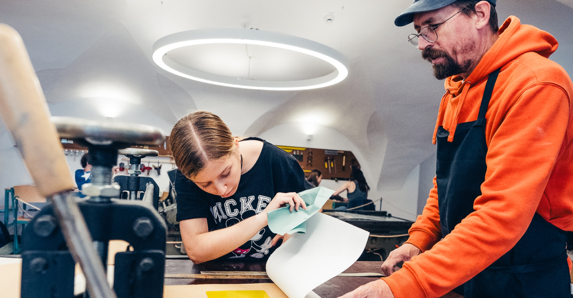 Grafický workshop katagami s Markem Borsányim