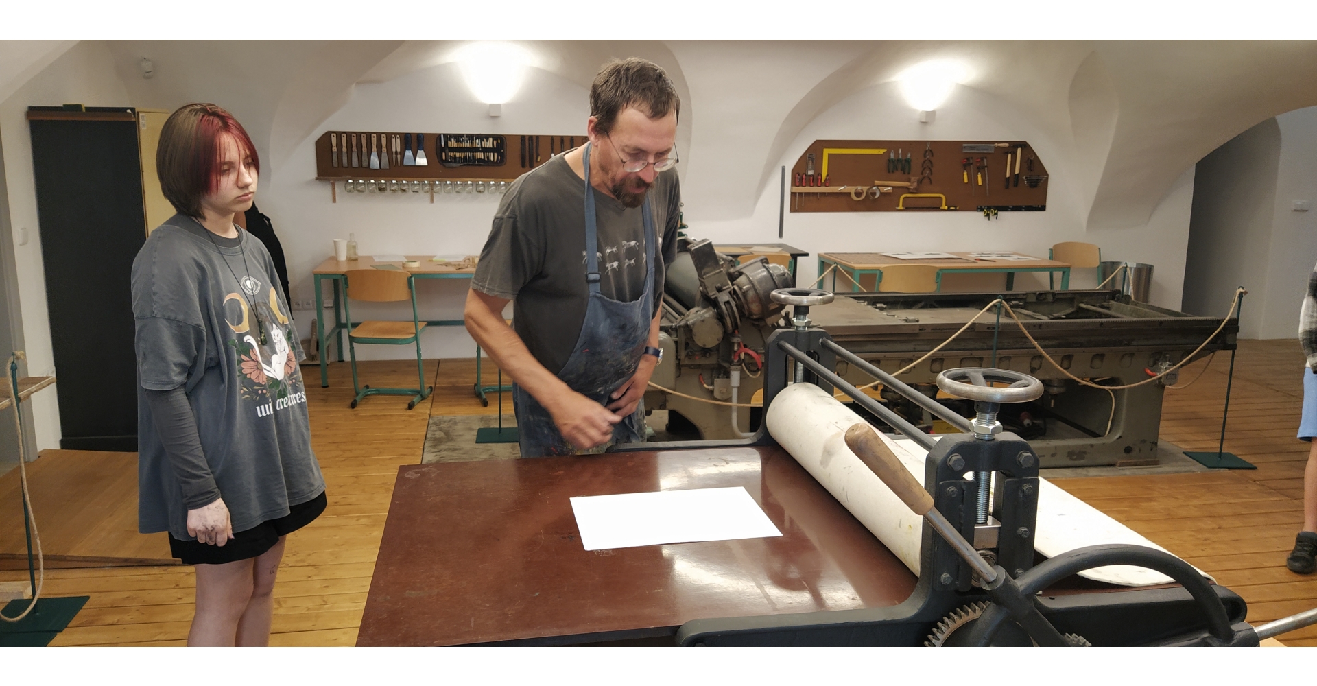 Grafický workshop katagami s Markem Borsányim
