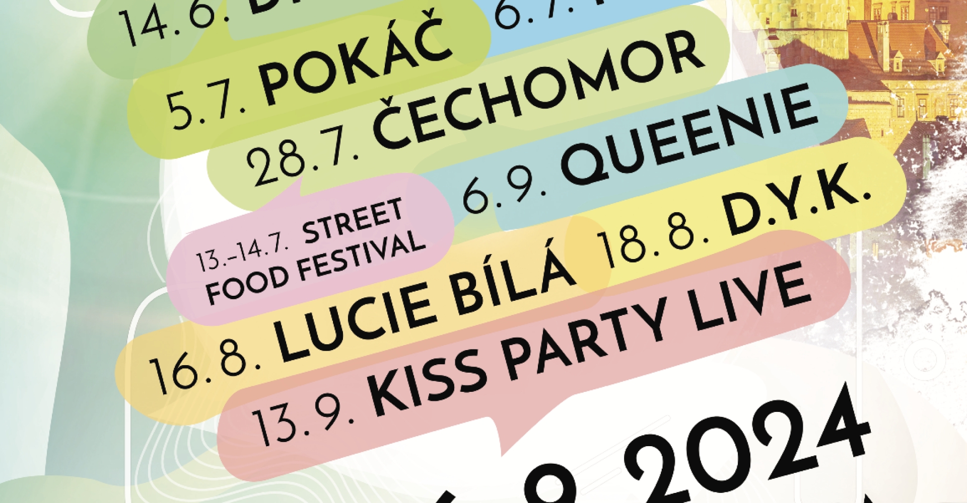 Sleva pro Krumlováky na KRUMLOV OPEN AIR