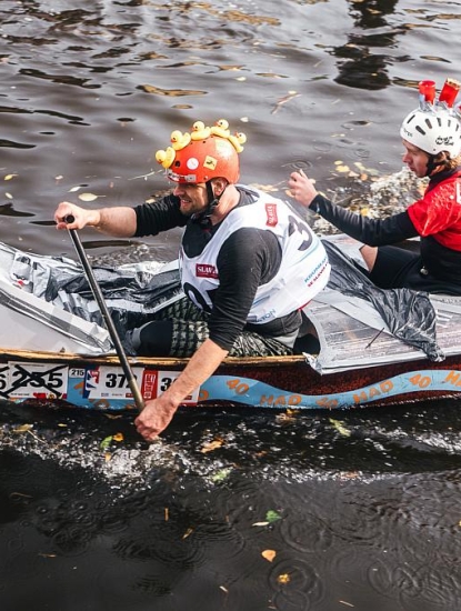 Krumlover Wassersportmarathon mit Slavia Versicherung