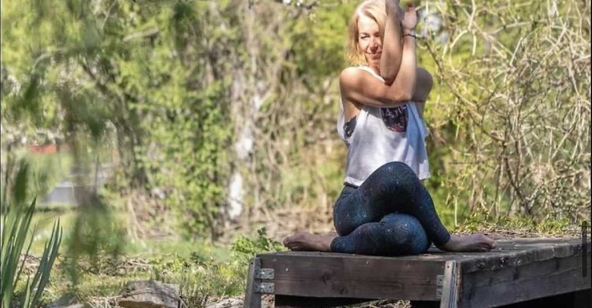 Yoga in the Garden